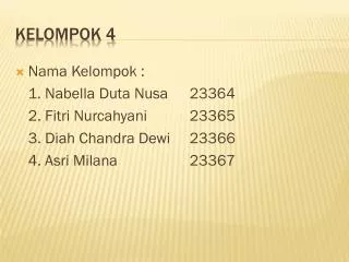 kelompok 4