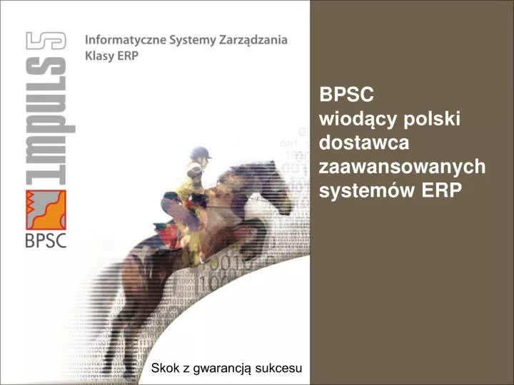 bpsc wiod cy polski dostawca zaawansowanych system w erp