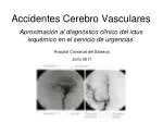 Accidentes Cerebro Vasculares - slide 1