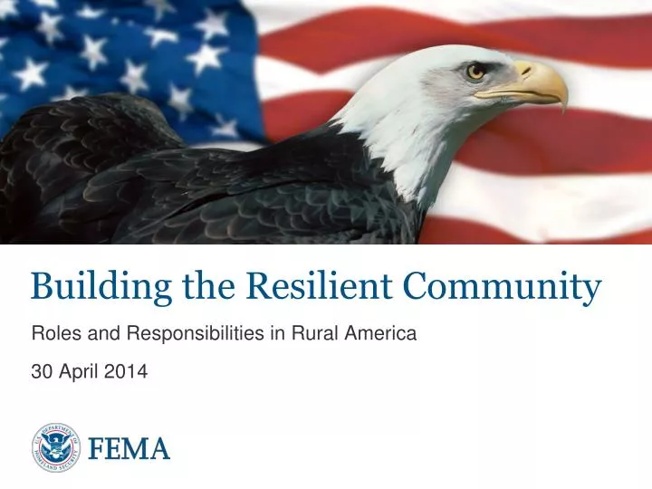 building the resilient community