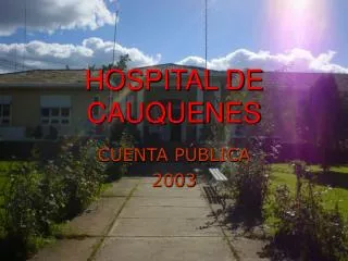 hospital de cauquenes