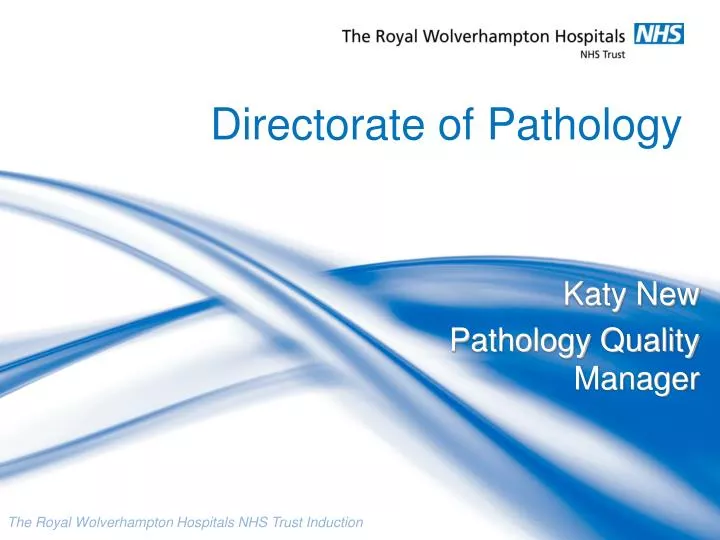 directorate of pathology