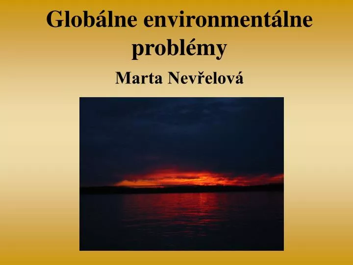 glob lne environment lne probl my