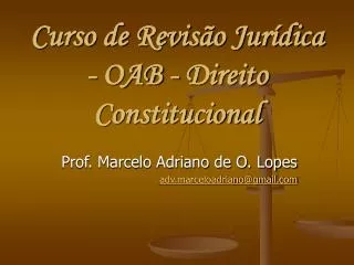 curso de revis o jur dica oab direito constitucional