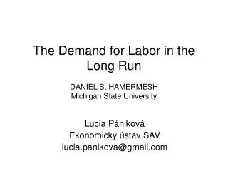 lucia p nikov ekonomick stav sav lucia panikova@gmail com