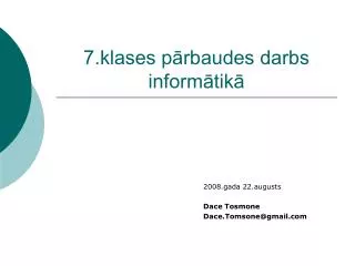 7 klases p rbaudes darbs inform tik
