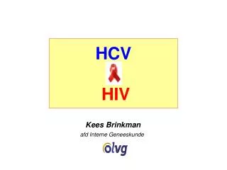 HCV HIV