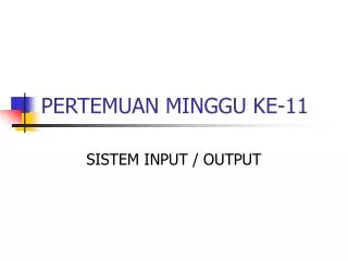 pertemuan minggu ke 11
