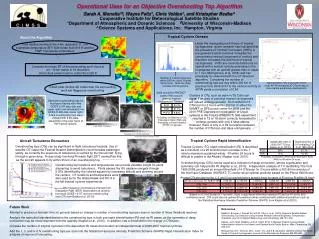 Operational Uses for an Objective Overshooting Top Algorithm