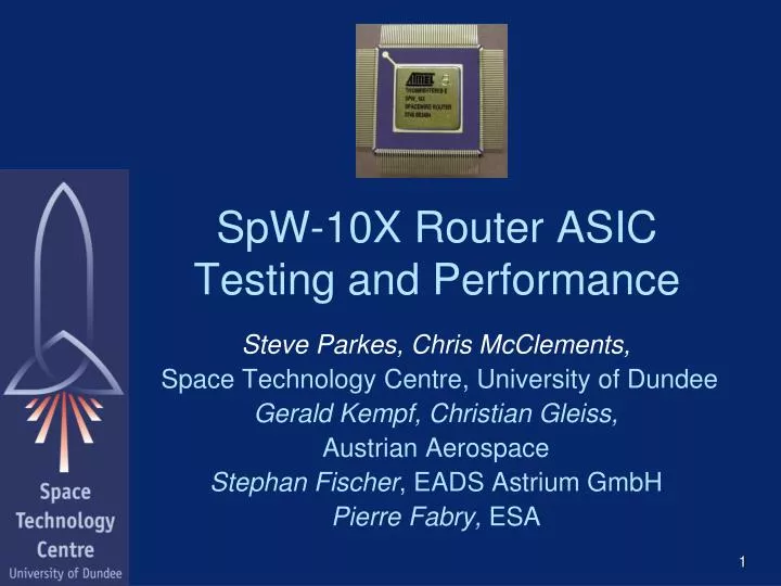 spw 10x router asic testing and performance