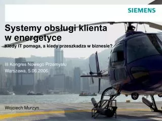systemy obs ugi klienta w energetyce
