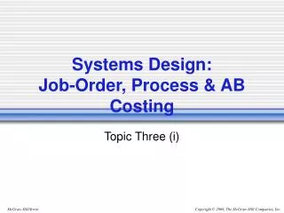 topic three i
