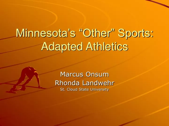 minnesota s other sports adapted athletics