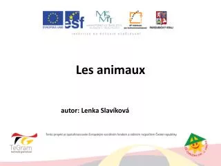les animaux