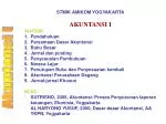 Akuntansi I - slide 1