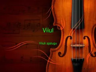 viiul