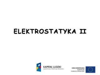 elektrostatyka ii