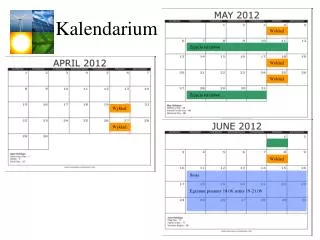 kalendarium