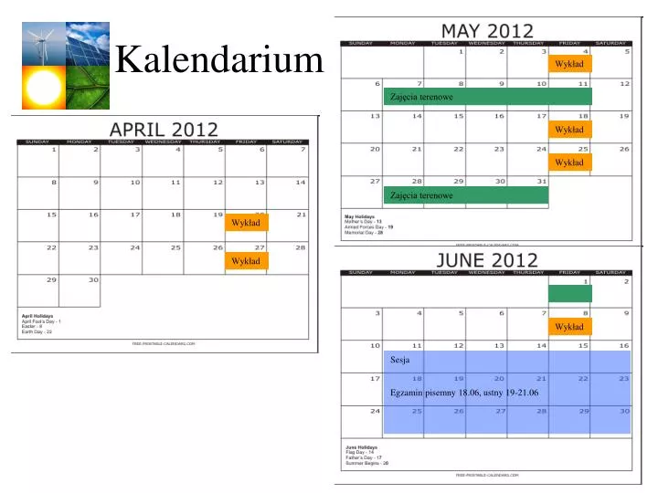 kalendarium