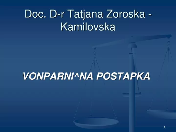 doc d r tatjana zoroska kamilovska