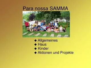 allgemeines haus kinder aktionen und projekte