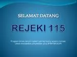SELAMAT DATANG - slide 1
