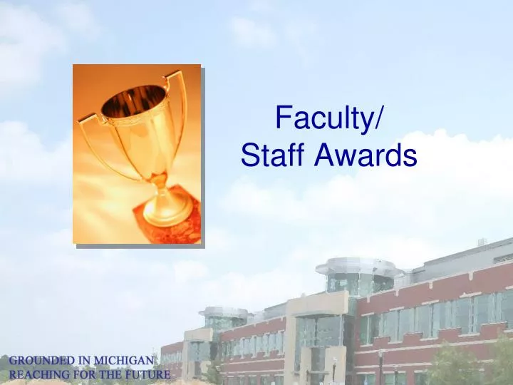 faculty staff awards