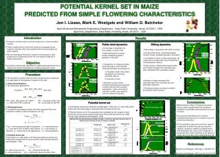 Introduction Prediction of kernel set is a critical component of most simulation models.