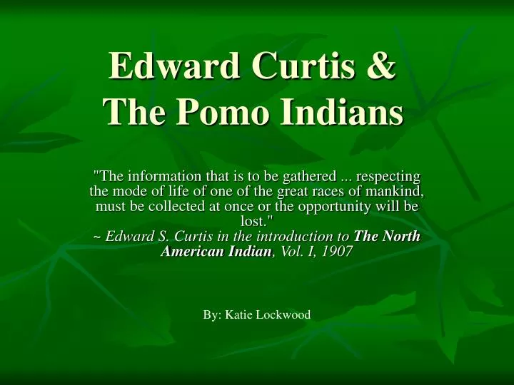 edward curtis the pomo indians