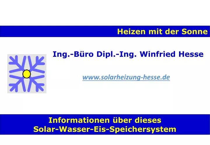 ing b ro dipl ing winfried hesse www solarheizung hesse de