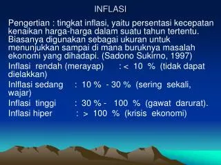 inflasi