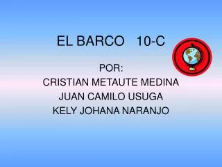 el barco 10 c