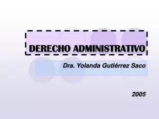 derecho administrativo