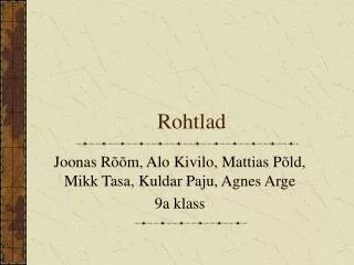 rohtlad