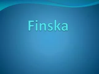 finska