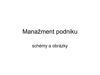 mana ment podniku