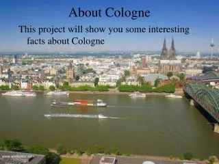 About Cologne