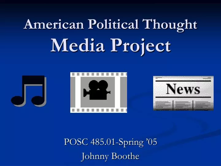 american political thought media project