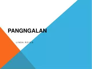 pangngalan