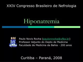 hiponatremia