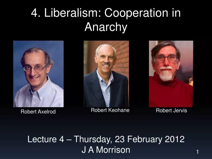 4 liberalism cooperation in anarchy