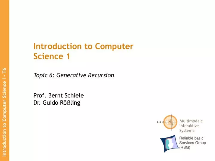 introduction to computer science 1
