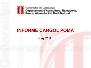informe cargol poma