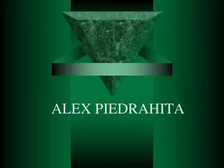 alex piedrahita