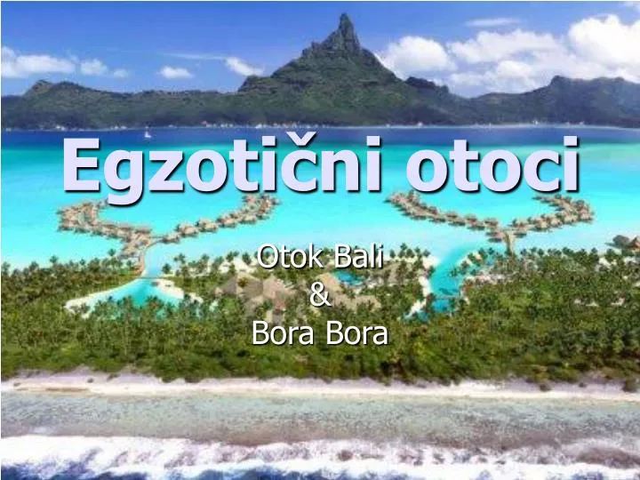 egzoti ni otoci