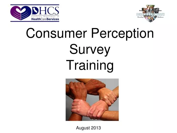 consumer perception survey training