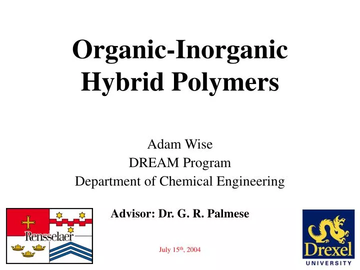 organic inorganic hybrid polymers