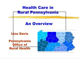 Health Care in Rural Pennsylvania