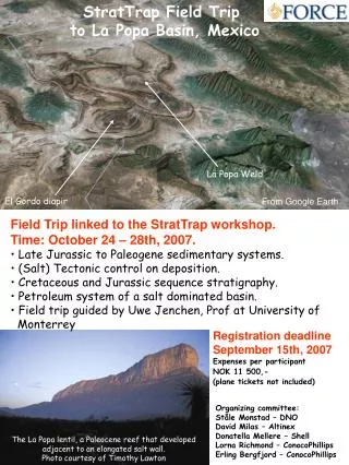 StratTrap Field Trip to La Popa Basin, Mexico