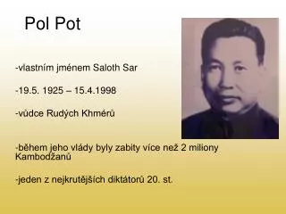 pol pot